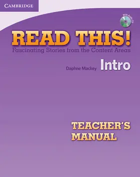 Mackey |  Read This! Intro Teacher's Manual with Audio CD | Buch |  Sack Fachmedien