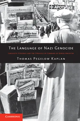 Pegelow Kaplan |  The Language of Nazi Genocide | Buch |  Sack Fachmedien