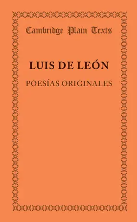 Leon |  Poesias Originales | Buch |  Sack Fachmedien