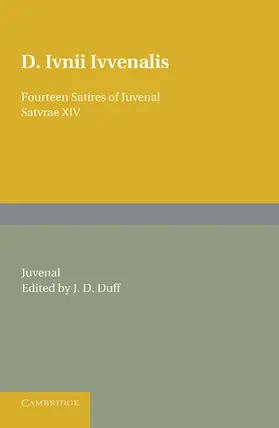Juvenal / Duff |  Fourteen Satires of Juvenal | Buch |  Sack Fachmedien