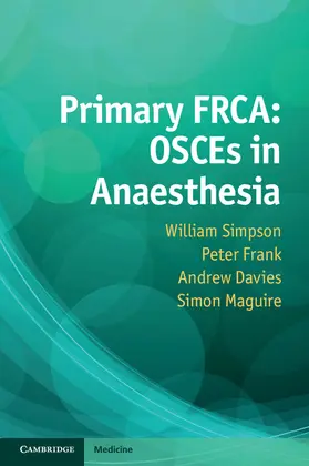 Simpson / Frank / Davies | Primary FRCA | Buch | 978-1-107-65223-1 | www.sack.de