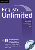 Doff / Smith |  English Unlimited Pre-intermediate A and B Teacher's Pack (Teacher's Book with DVD-ROM) | Buch |  Sack Fachmedien