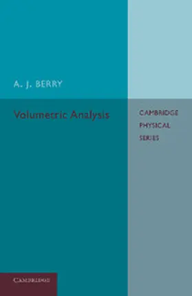 Berry |  Volumetric Analysis | Buch |  Sack Fachmedien