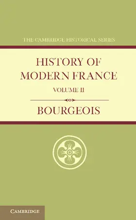 Bourgeois |  History of Modern France | Buch |  Sack Fachmedien