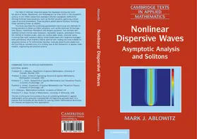 Ablowitz |  Nonlinear Dispersive Waves | Buch |  Sack Fachmedien