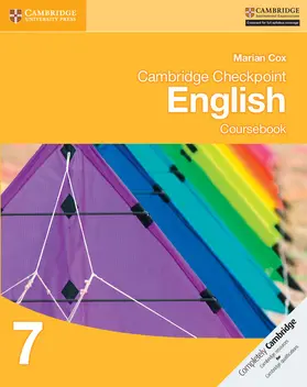 Cox | Cambridge Checkpoint English Coursebook 7 | Buch | 978-1-107-67023-5 | sack.de