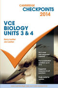 Leather |  Cambridge Checkpoints VCE Biology Units 3 and 4 2014 | Buch |  Sack Fachmedien