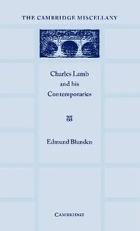 Blunden |  Charles Lamb and his Contemporaries | Buch |  Sack Fachmedien