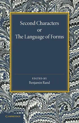 Cooper / Rand |  Second Characters or the Language of Forms | Buch |  Sack Fachmedien