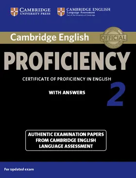  Cambridge English Proficiency 2 Student's Book with Answers | Buch |  Sack Fachmedien