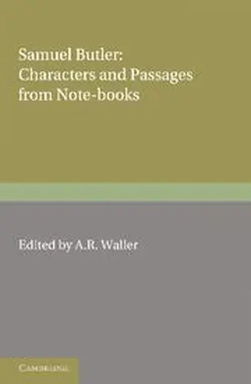 Butler / Waller |  Samuel Butler | Buch |  Sack Fachmedien