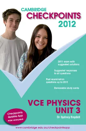 Boydell | Cambridge Checkpoints VCE Physics Unit 3 2012 | Buch | 978-1-107-69239-8 | sack.de