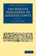 Comte |  The Positive Philosophy of Auguste Comte 2 Volume Set | Buch |  Sack Fachmedien