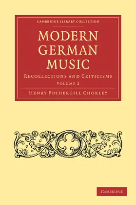 Chorley |  Modern German Music | Buch |  Sack Fachmedien