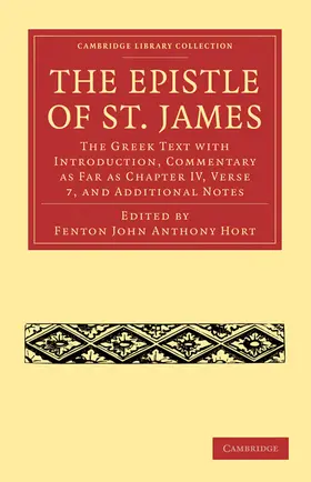 Hort |  The Epistle of St. James | Buch |  Sack Fachmedien