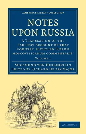 Herberstein / Major |  Notes Upon Russia | Buch |  Sack Fachmedien