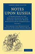 Herberstein / Major |  Notes upon Russia 2 Volume Set | Buch |  Sack Fachmedien