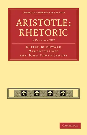 Cope / Sandys |  Aristotle: Rhetoric 3 Volume Paperback Set: Volume Set | Buch |  Sack Fachmedien