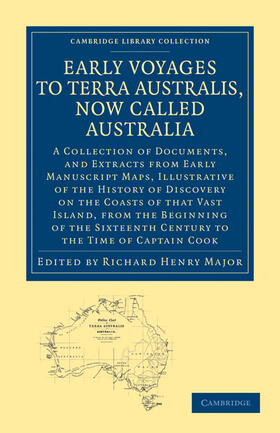 Major | Early Voyages to Terra Australis, Now Called Australia | Buch | 978-1-108-01002-3 | sack.de