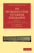 Gardner / Roberts |  An Introduction to Greek Epigraphy, Volume 2 | Buch |  Sack Fachmedien