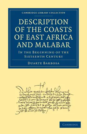 Barbosa |  Description of the Coasts of East Africa and Malabar | Buch |  Sack Fachmedien