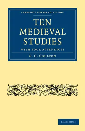 Coulton |  Ten Medieval Studies | Buch |  Sack Fachmedien