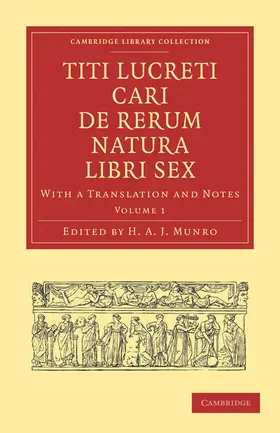 Munro |  Titi Lucreti Cari De Rerum Natura Libri Sex 2 Volume Paperback Set | Buch |  Sack Fachmedien