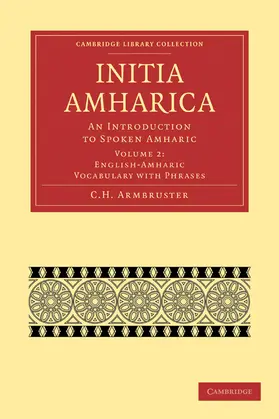 Armbruster |  Initia Amharica | Buch |  Sack Fachmedien
