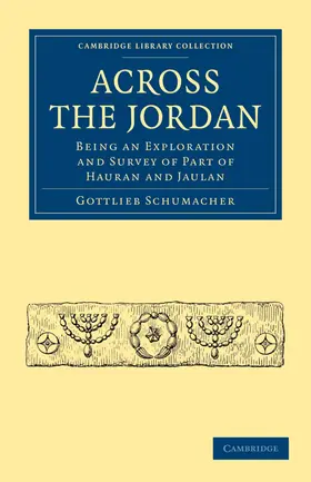 Schumacher |  Across the Jordan | Buch |  Sack Fachmedien