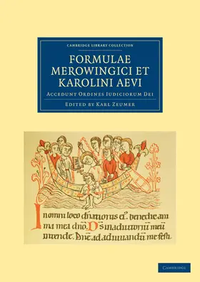 Zeumer |  Formulae Merowingici Et Karolini Aevi | Buch |  Sack Fachmedien