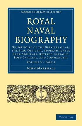 Marshall |  Royal Naval Biography - Volume 3 | Buch |  Sack Fachmedien