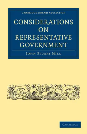 Mill |  Considerations on Representative Government | Buch |  Sack Fachmedien
