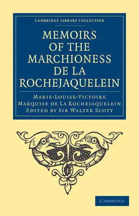 Marquise De La Rochejaquelein / Marquise de La Rochejaquelein / Scott |  Memoirs of the Marchioness de La Rochejaquelein | Buch |  Sack Fachmedien
