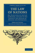Vattel / Chitty |  The Law of Nations | Buch |  Sack Fachmedien