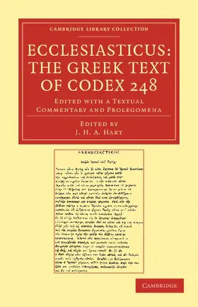 Hart |  Ecclesiasticus | Buch |  Sack Fachmedien