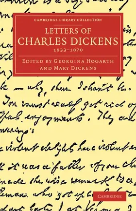 Dickens / Hogarth |  Letters of Charles Dickens | Buch |  Sack Fachmedien