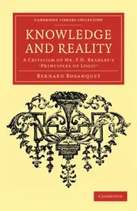 Bosanquet |  Knowledge and Reality | Buch |  Sack Fachmedien