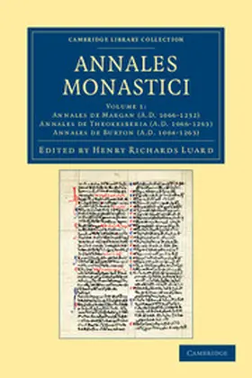 Luard |  Annales Monastici - Volume 1 | Buch |  Sack Fachmedien
