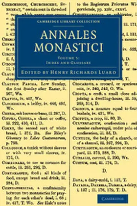 Luard |  Annales Monastici - Volume 5 | Buch |  Sack Fachmedien