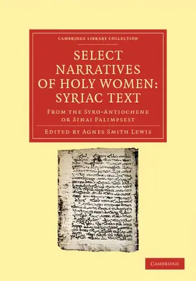 Lewis |  Select Narratives of Holy Women | Buch |  Sack Fachmedien