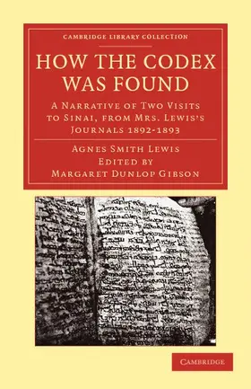 Lewis / Gibson |  How the Codex Was Found | Buch |  Sack Fachmedien
