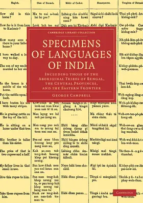 Campbell |  Specimens of Languages of India | Buch |  Sack Fachmedien