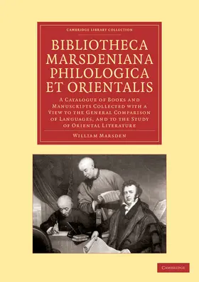 Marsden |  Bibliotheca Marsdeniana Philologica Et Orientalis | Buch |  Sack Fachmedien