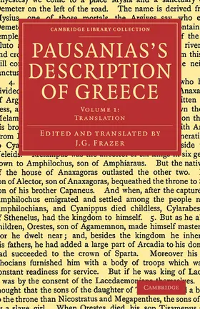 Frazer |  Pausanias's Description of Greece - Volume 1 | Buch |  Sack Fachmedien