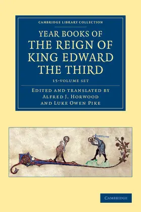  Year Books of the Reign of King Edward the Third 15 Volume Set | Buch |  Sack Fachmedien