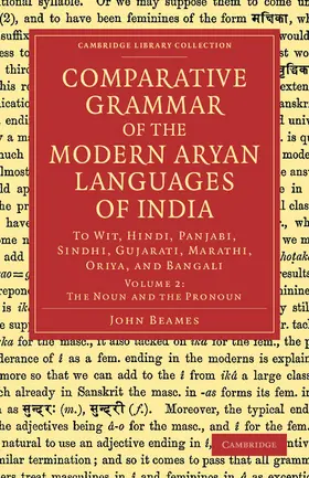 Beames |  Comparative Grammar of the Modern Aryan Languages of India | Buch |  Sack Fachmedien