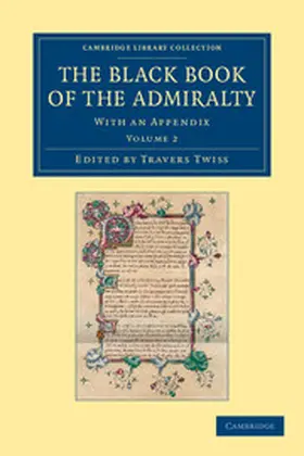 Twiss |  The Black Book of the Admiralty - Volume 2 | Buch |  Sack Fachmedien