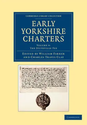 Farrer / Clay |  Early Yorkshire Charters | Buch |  Sack Fachmedien