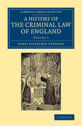 Stephen |  A History of the Criminal Law of England | Buch |  Sack Fachmedien