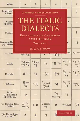 Conway |  The Italic Dialects | Buch |  Sack Fachmedien